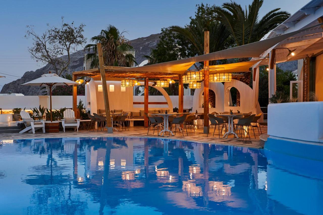 Hermes Hotel Kamari  Ngoại thất bức ảnh