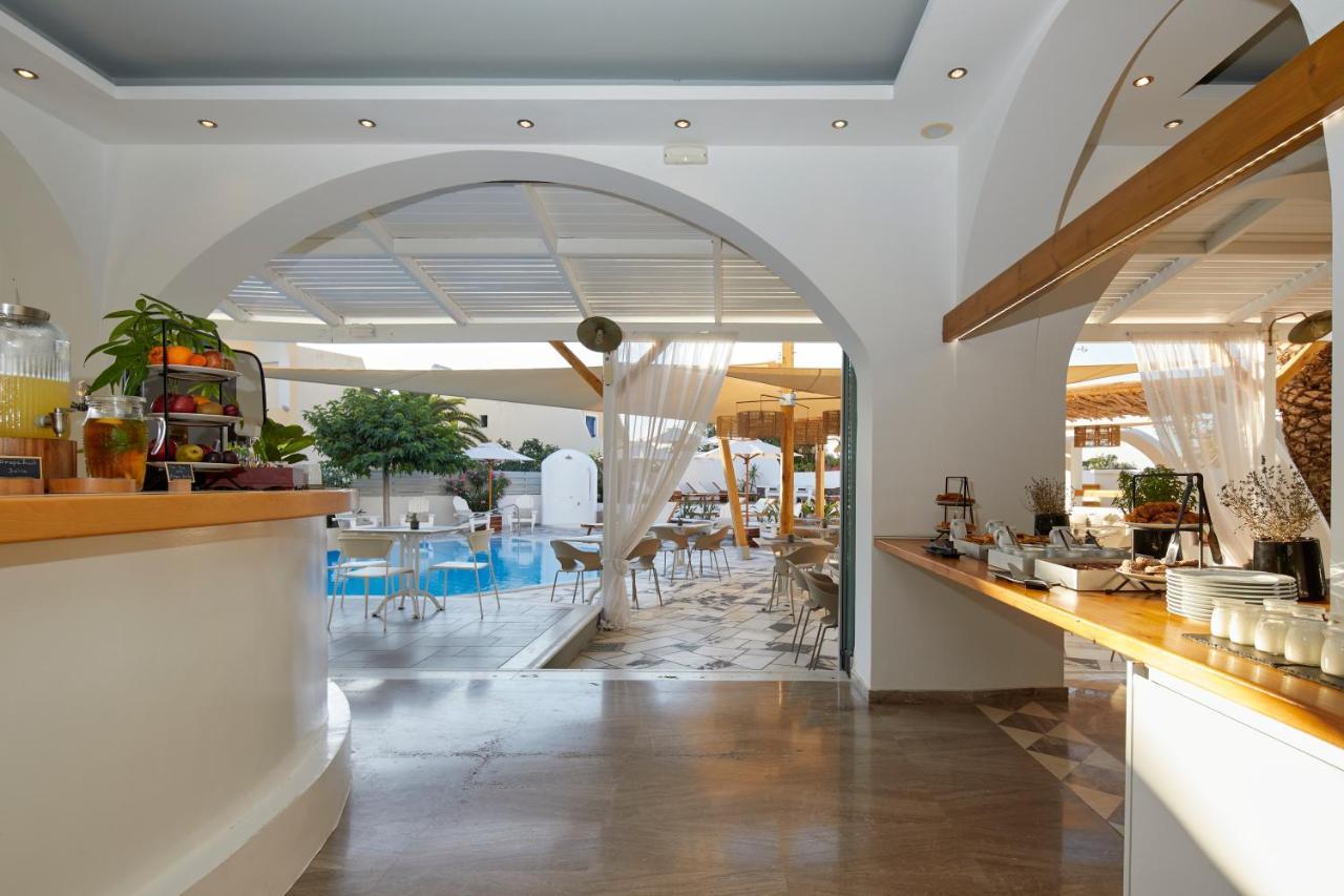 Hermes Hotel Kamari  Ngoại thất bức ảnh
