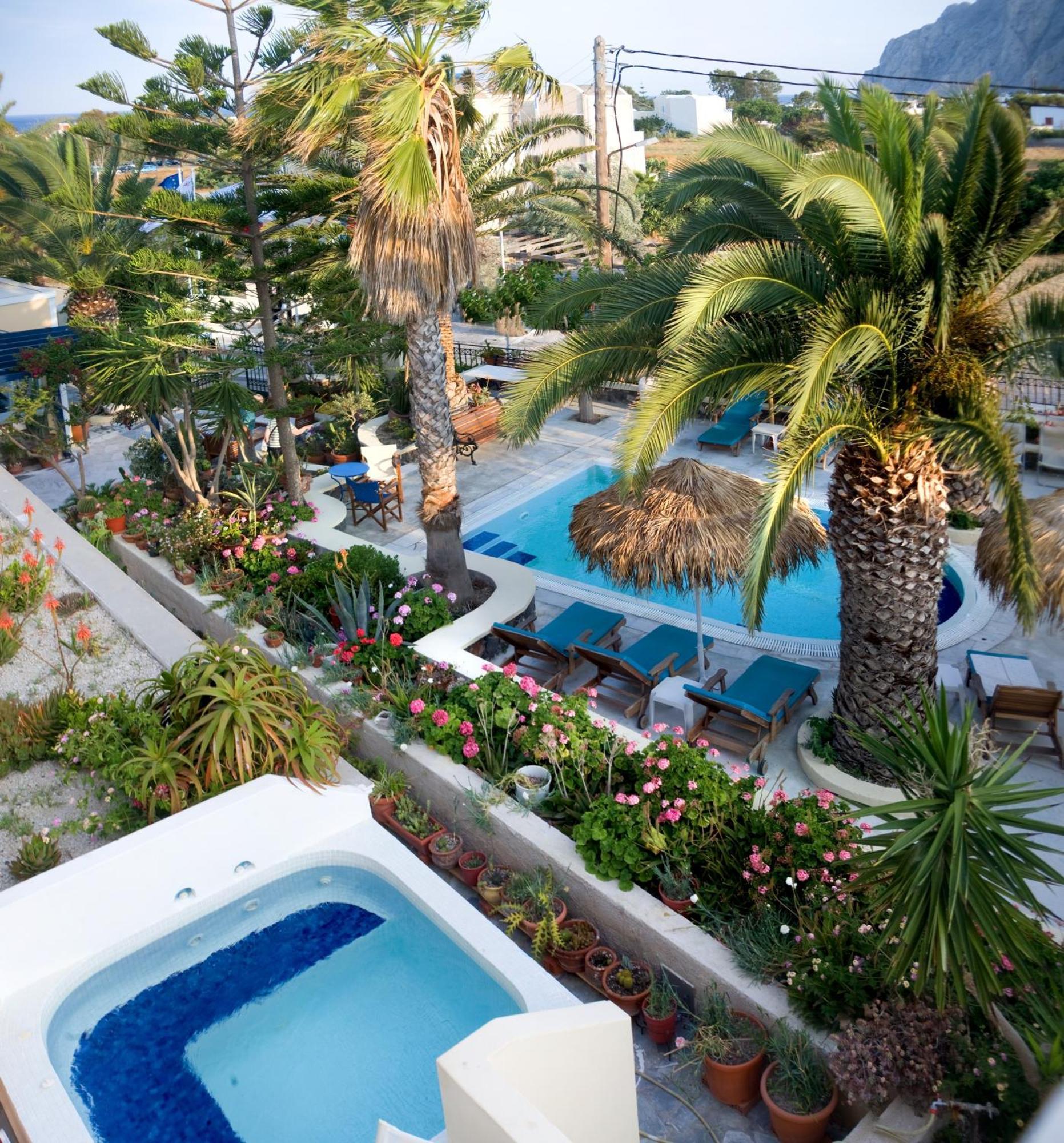 Hermes Hotel Kamari  Ngoại thất bức ảnh